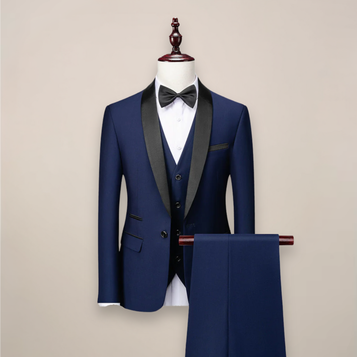 WISEMERE™ | Men's Satin-Trim Evening Tuxedo
