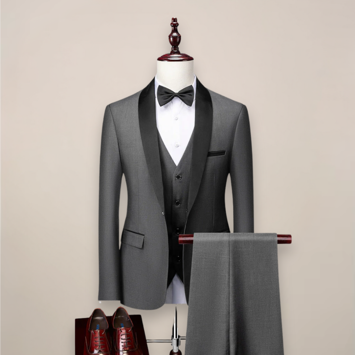 WISEMERE™ | Men's Satin-Trim Evening Tuxedo