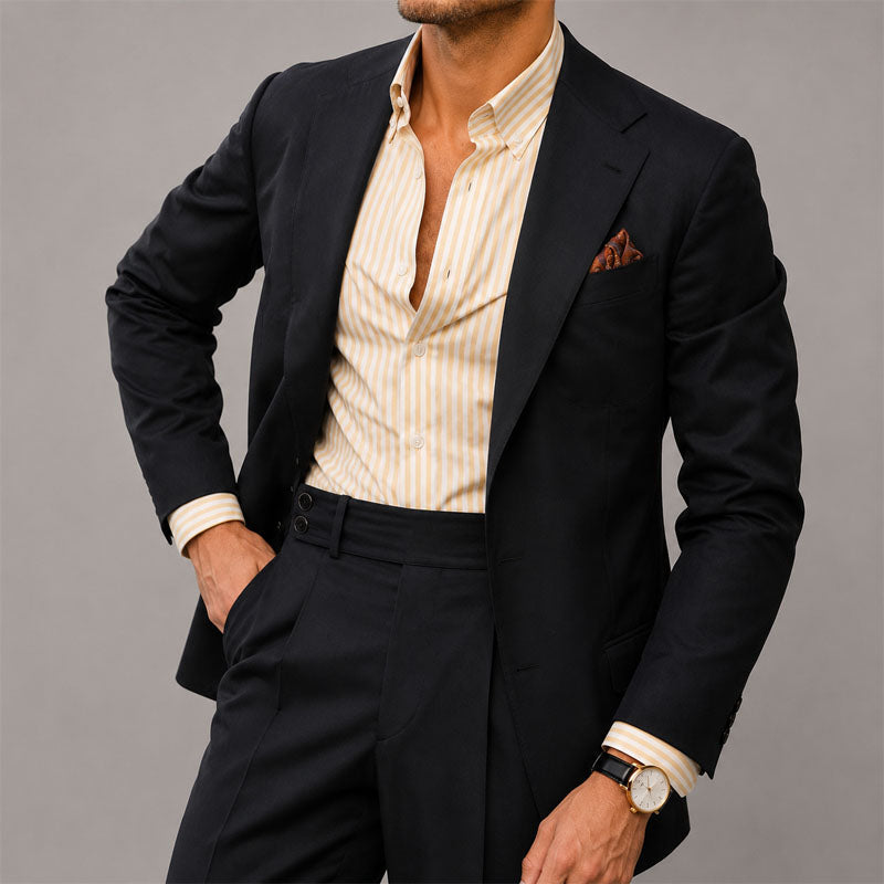 WISEMERE™ | Men's Two-Piece Linen Suit