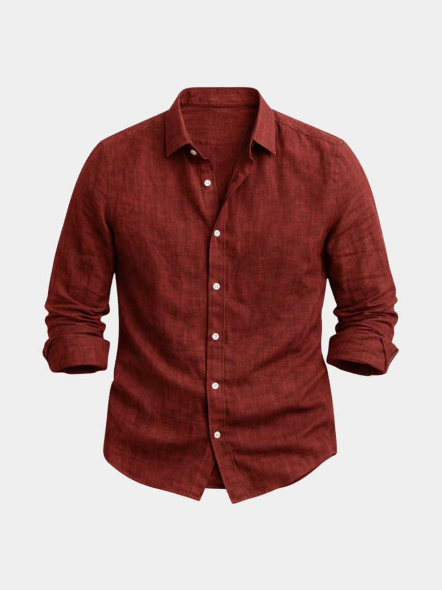 WISEMERE™ | Men's Cotton-Linen Longsleeve