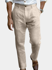 WISEMERE™ | Men's Pleated Linen Trousers