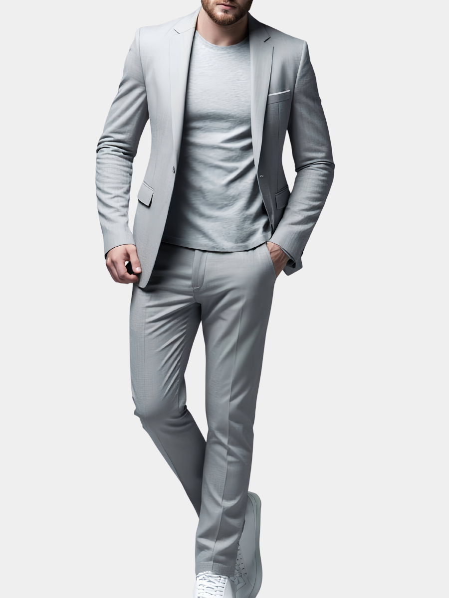 WISEMERE™ | Men's Stretch Two-Button Suit