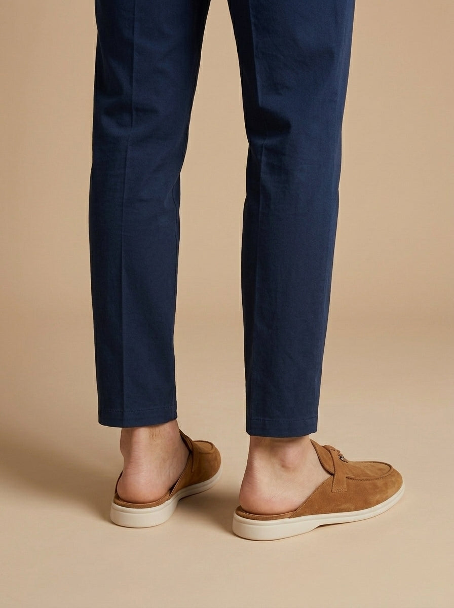 WISEMERE™ | Suede Mule Loafers