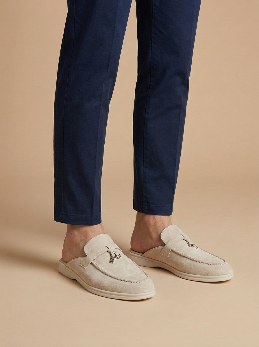 WISEMERE™ | Suede Mule Loafers