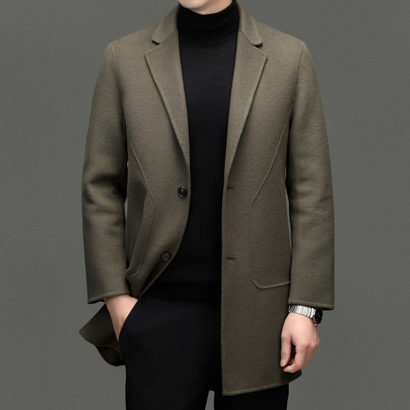 WISEMERE™ | Men's Tailored Wool Overcoat