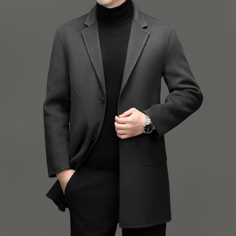 WISEMERE™ | Men's Tailored Wool Overcoat