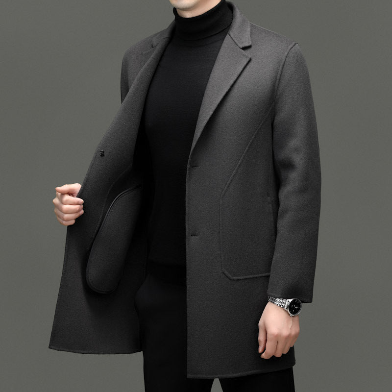 WISEMERE™ | Men's Tailored Wool Overcoat