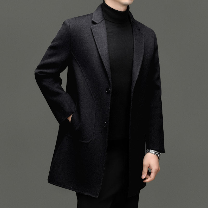 WISEMERE™ | Men's Tailored Wool Overcoat