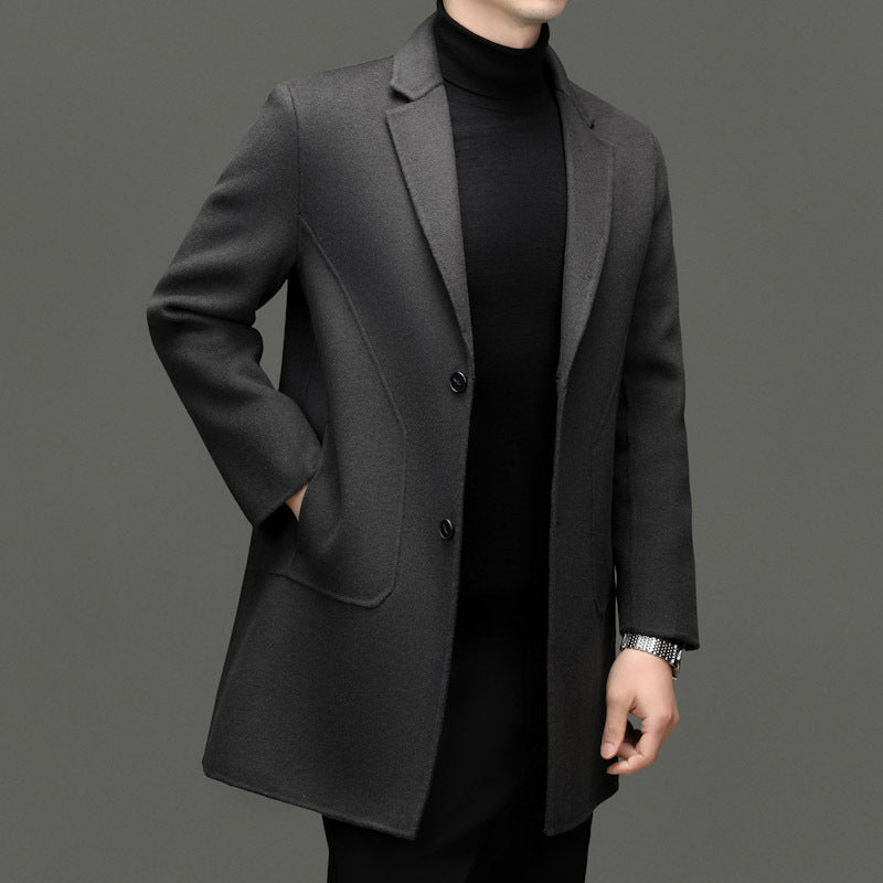 WISEMERE™ | Men's Tailored Wool Overcoat