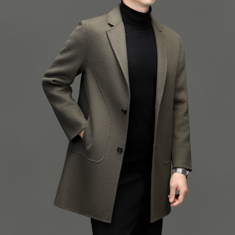 WISEMERE™ | Men's Tailored Wool Overcoat
