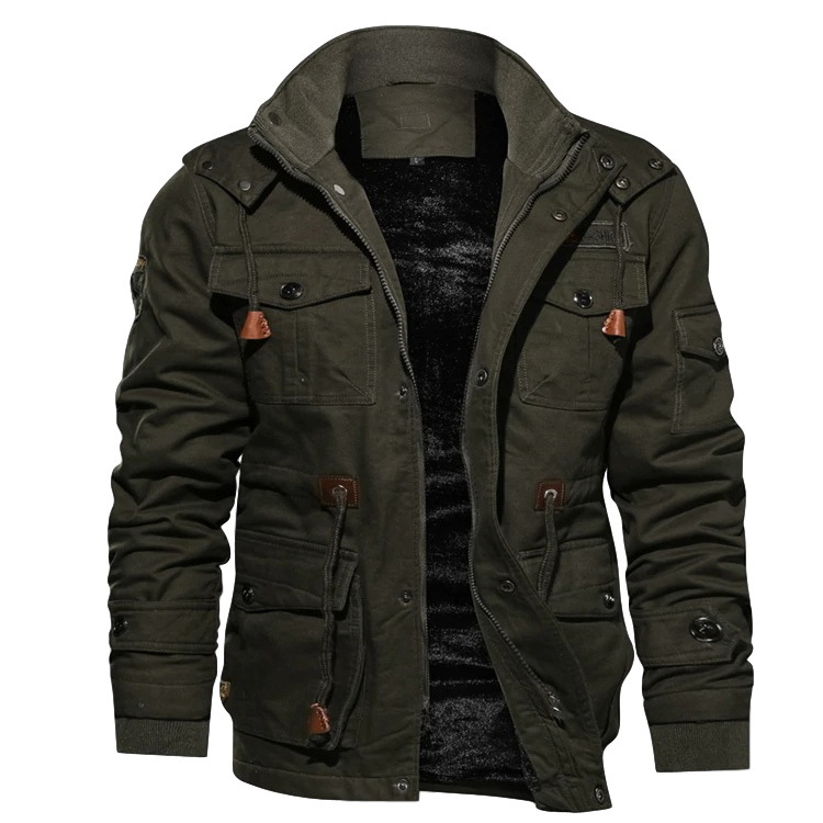 WISEMERE | WINTER JACKET WITH SHERPA LINING FOR MEN