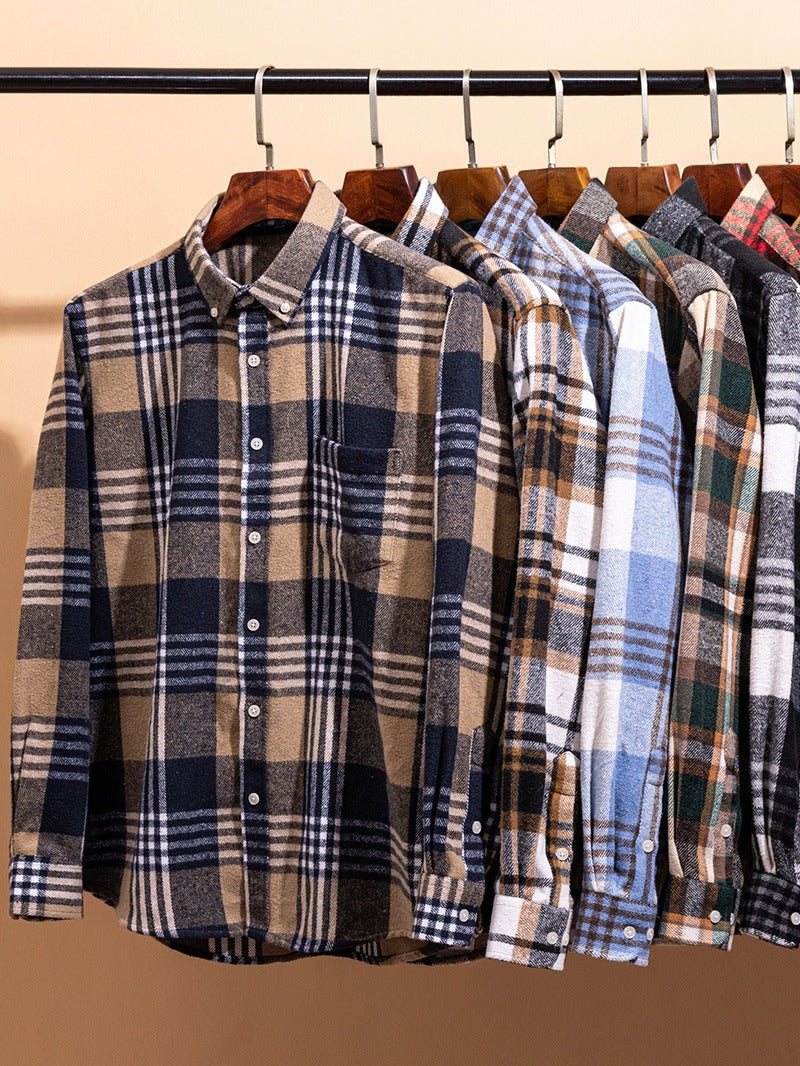 WISEMERE | MODERN CHECK SHIRT FOR MEN