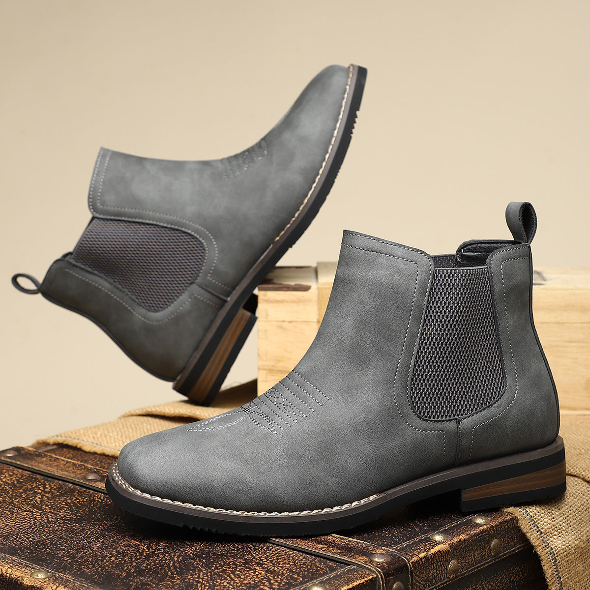 WISEMERE | CLASSIC LEATHER MEN'S BOOTS