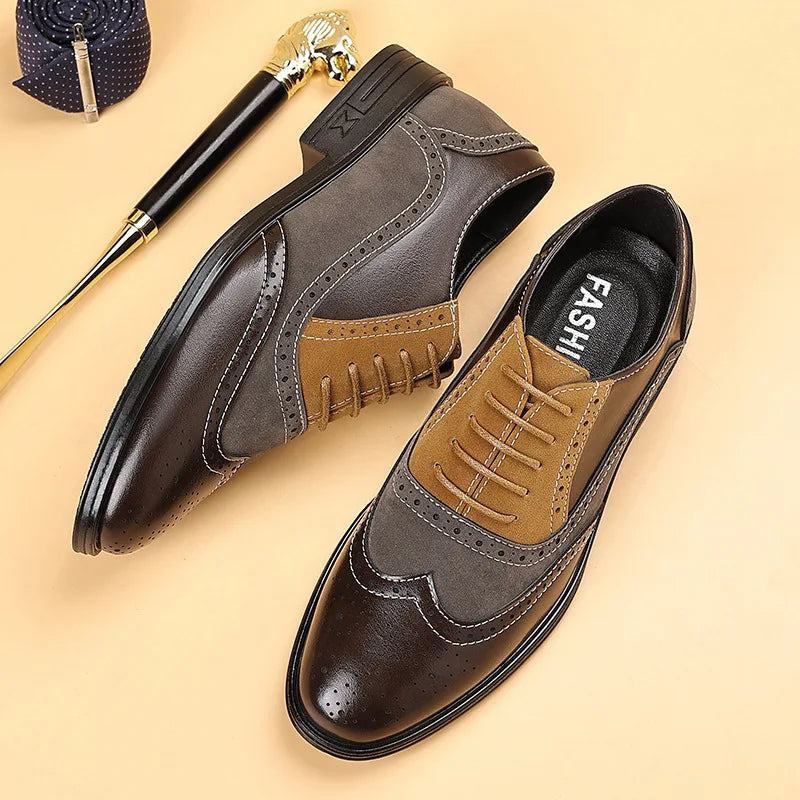 WISEMERE | BROGUE LACE-UP SHOES FOR MEN