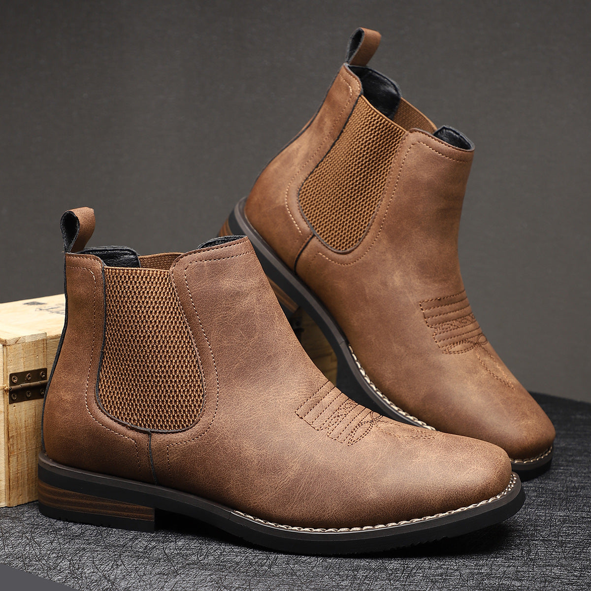 WISEMERE | CLASSIC LEATHER MEN'S BOOTS