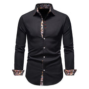 WISEMERE™ | Paisley-Trim Shirt