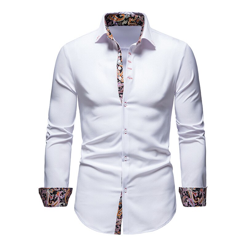 WISEMERE™ | Paisley-Trim Shirt