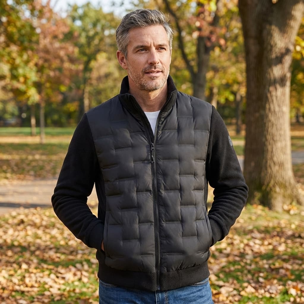 WISEMERE | ELEGANT QUILTED WINTER JACKET FOR MEN