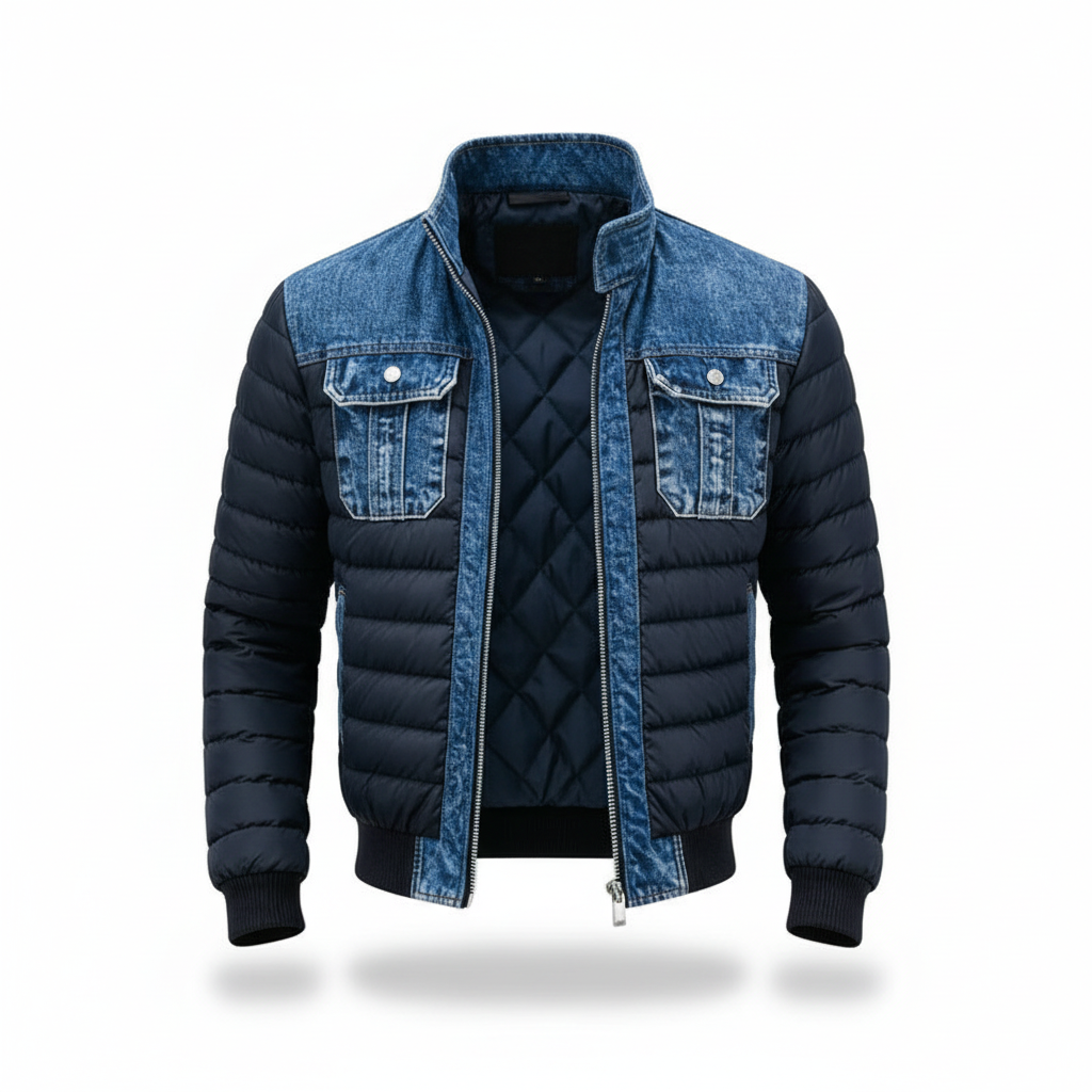 WISEMERE | HYBRID INSULATED DENIM JACKET FOR MEN