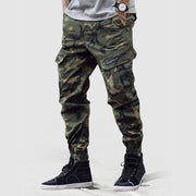 WISEMERE™ | Men's Camo Print Cargo Joggers