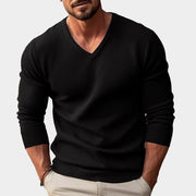 WISEMERE™ | Men's Acrylic V-Neck Knit