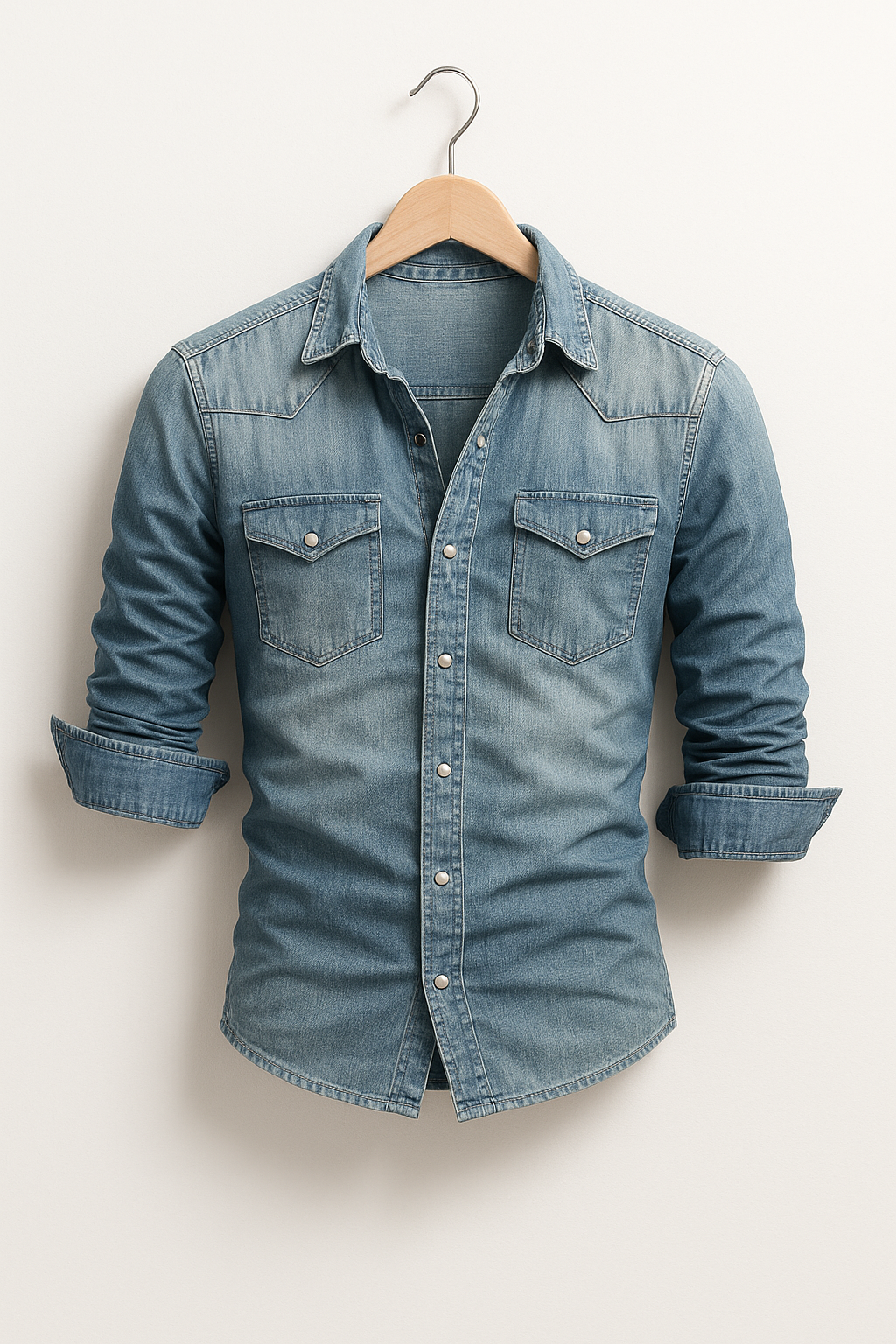 WISEMERE™ | Denim Shirt