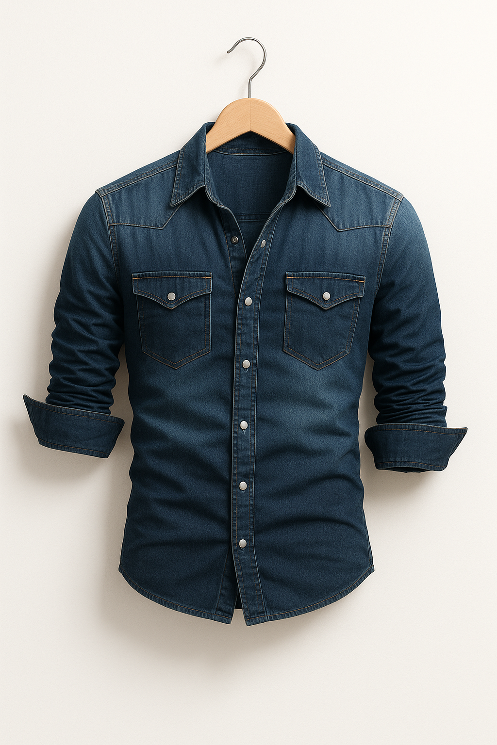WISEMERE™ | Denim Shirt