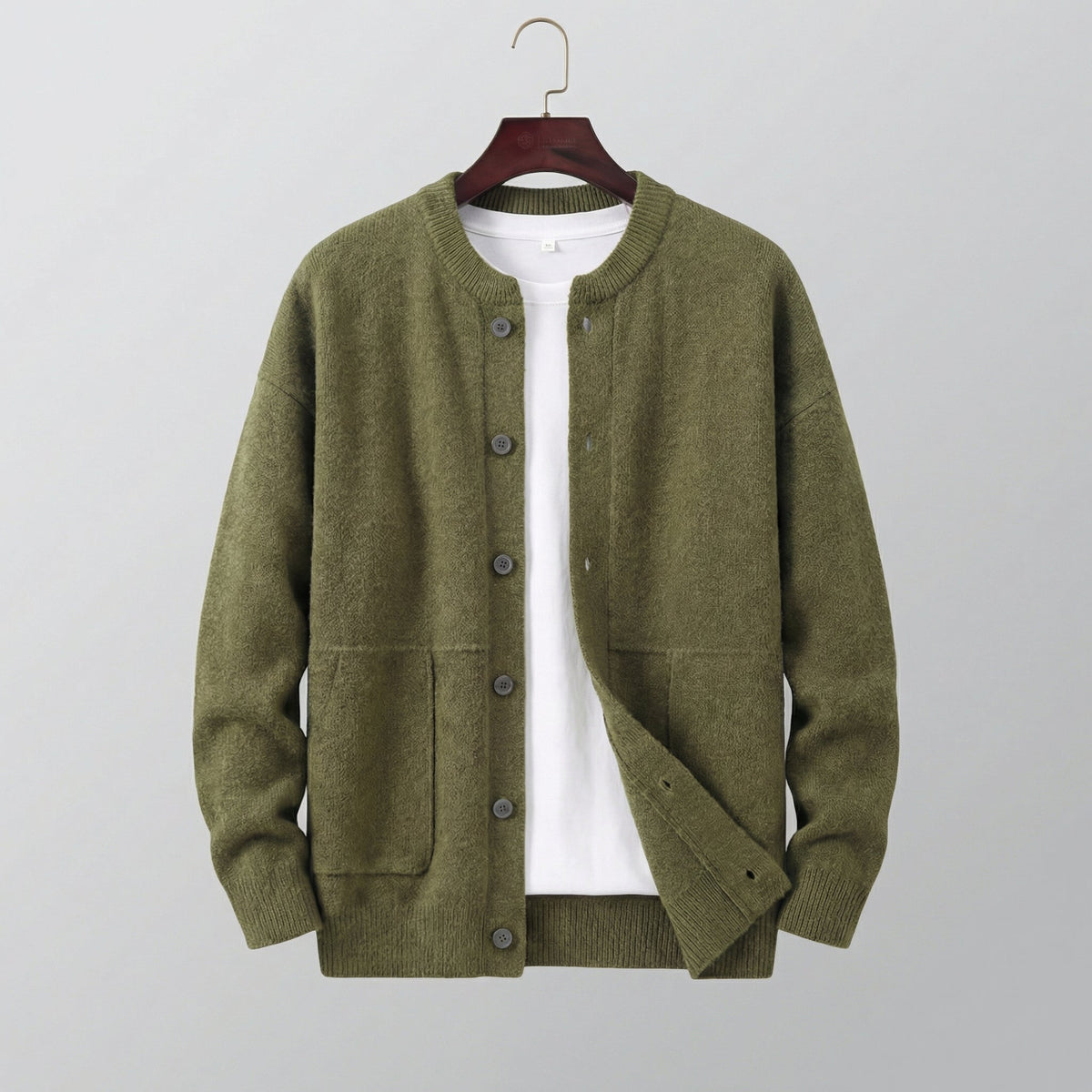 WISEMERE™ | Men's Soft Knit Cardigan