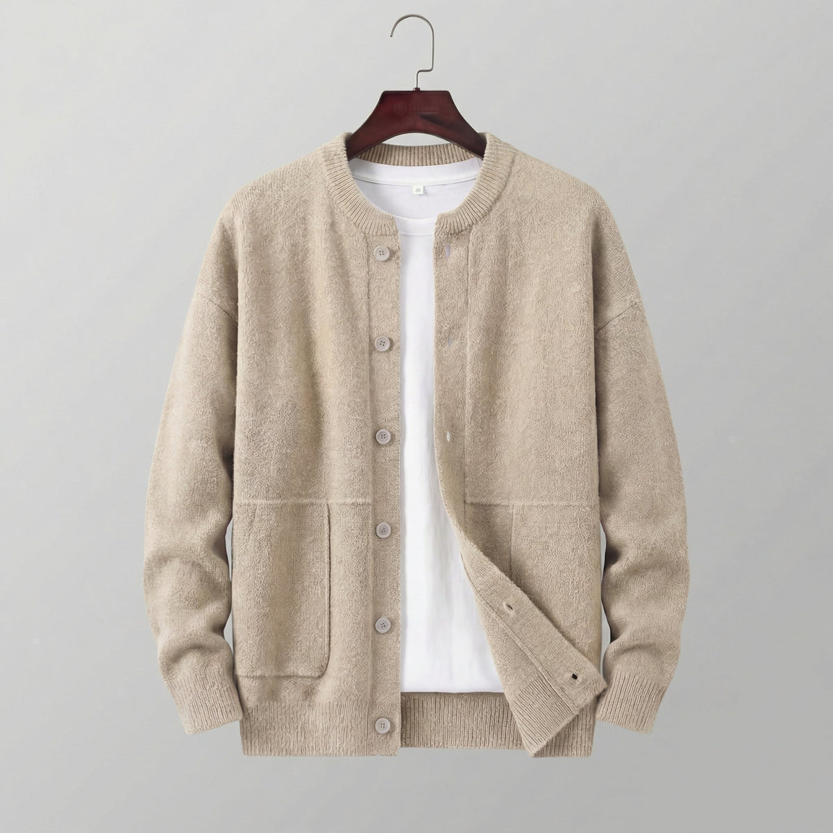 WISEMERE™ | Men's Soft Knit Cardigan