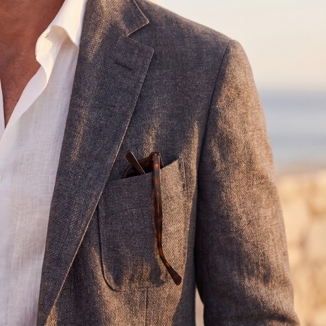WISEMERE™ | Men's Unstructured Shoulder Blazer
