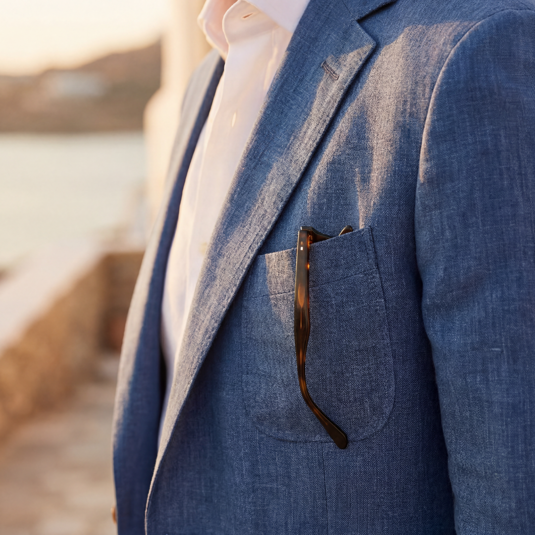 WISEMERE™ | Men's Unstructured Shoulder Blazer
