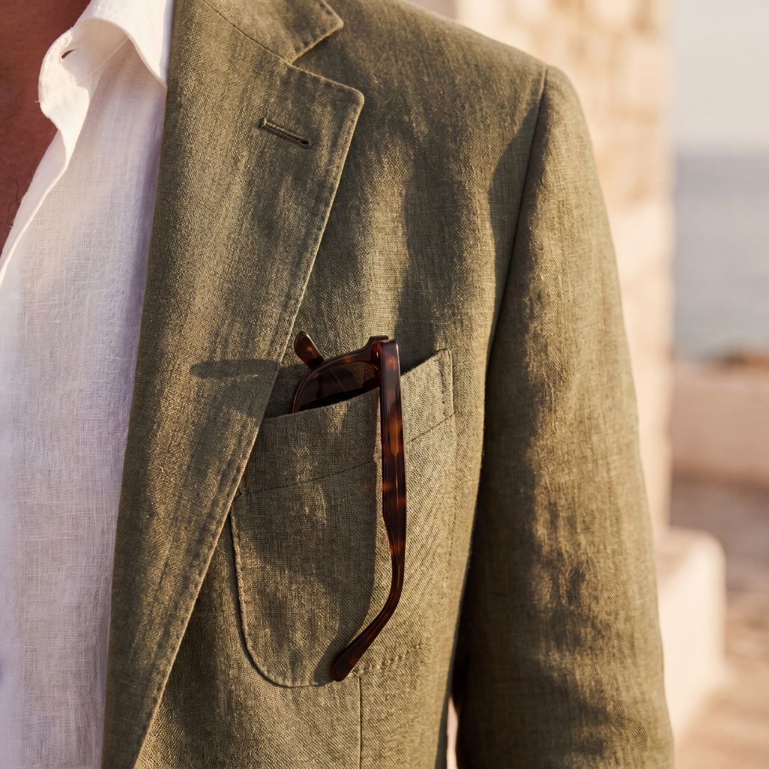 WISEMERE™ | Men's Unstructured Shoulder Blazer