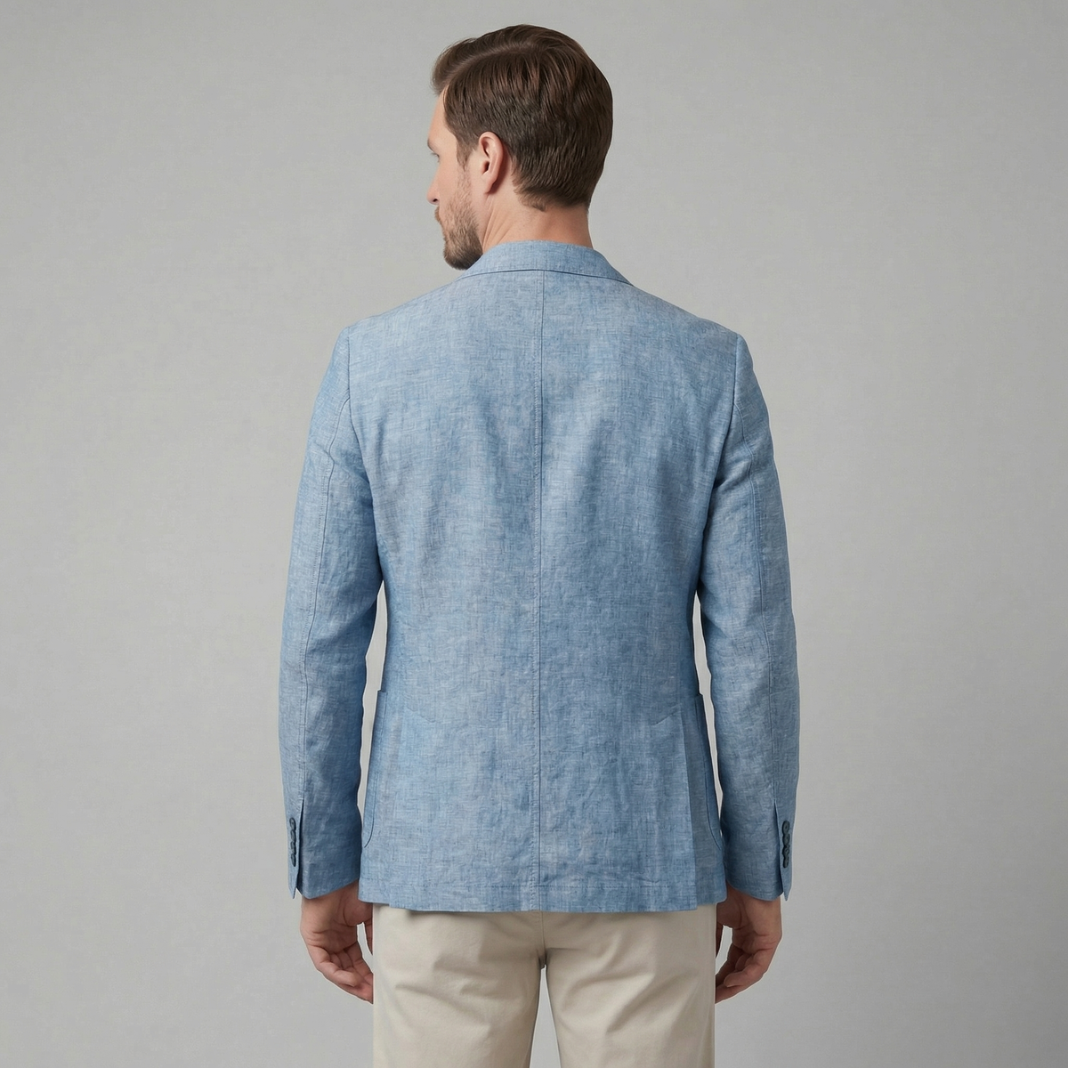 WISEMERE™ | Men's Two-Button Linen Blazer