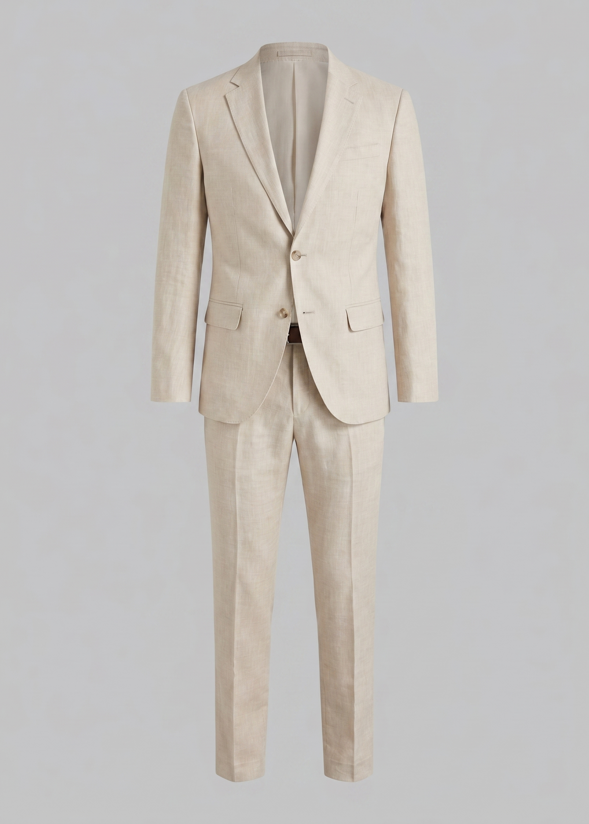 WISEMERE™ | Men's Linen Blend Two-Piece Suit