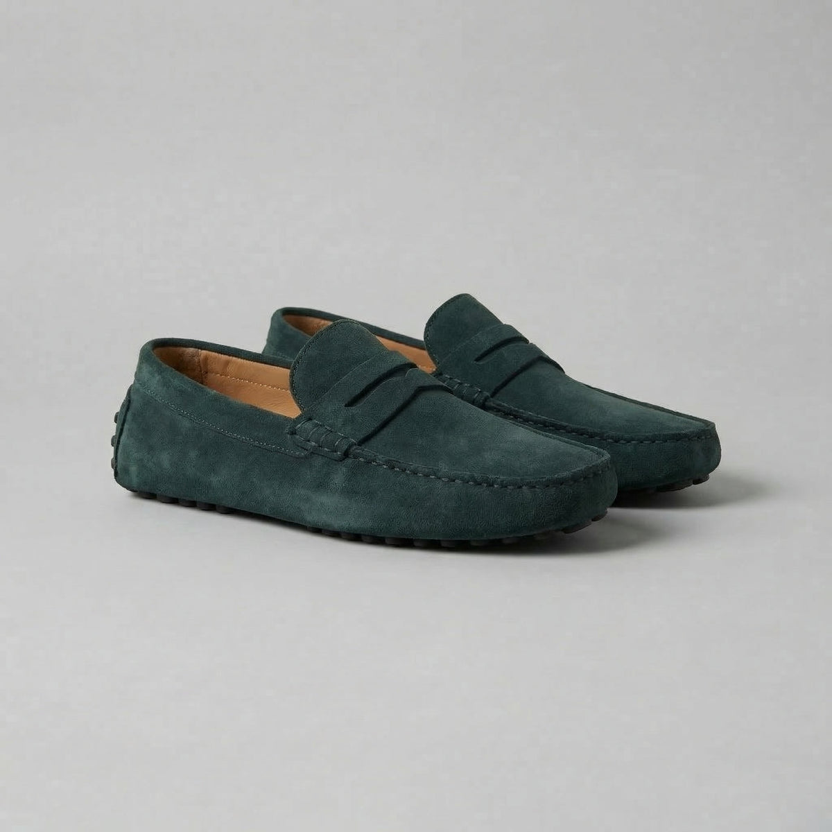 WISEMERE™ | Men's Classic Suede Penny Loafers