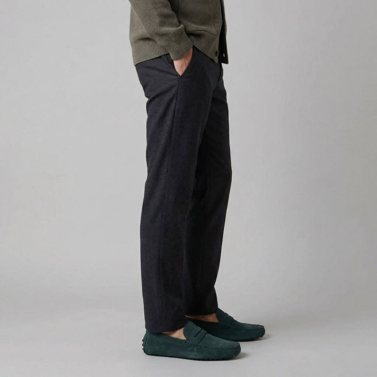 WISEMERE™ | Men's Classic Suede Penny Loafers
