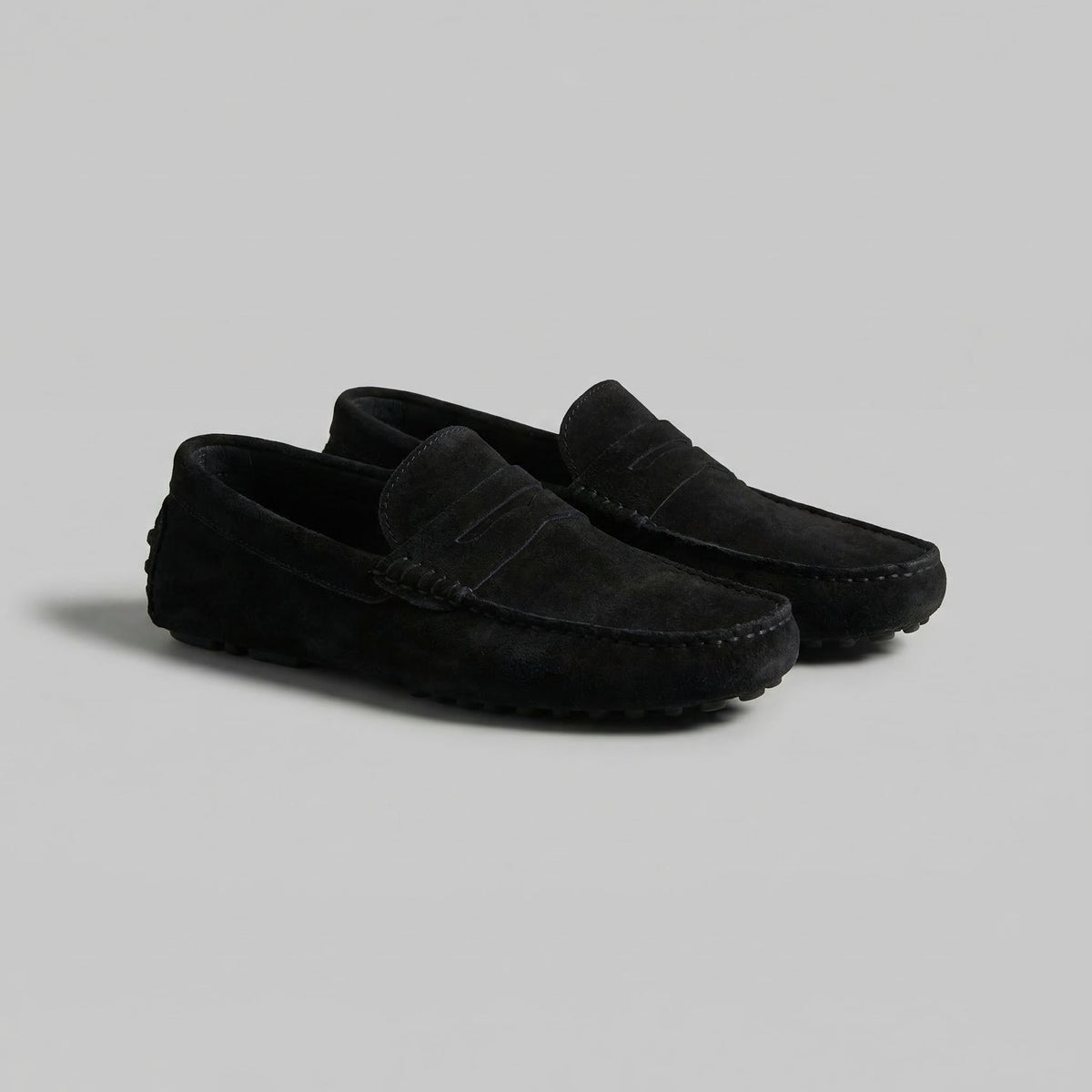 WISEMERE™ | Men's Classic Suede Penny Loafers