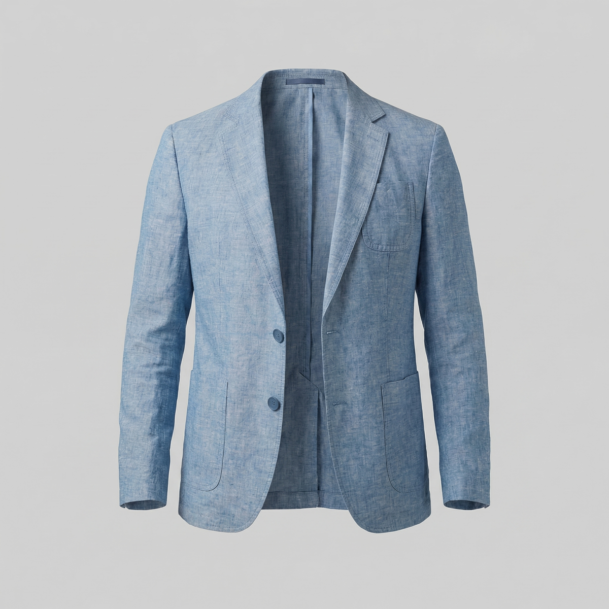 WISEMERE™ | Men's Two-Button Linen Blazer
