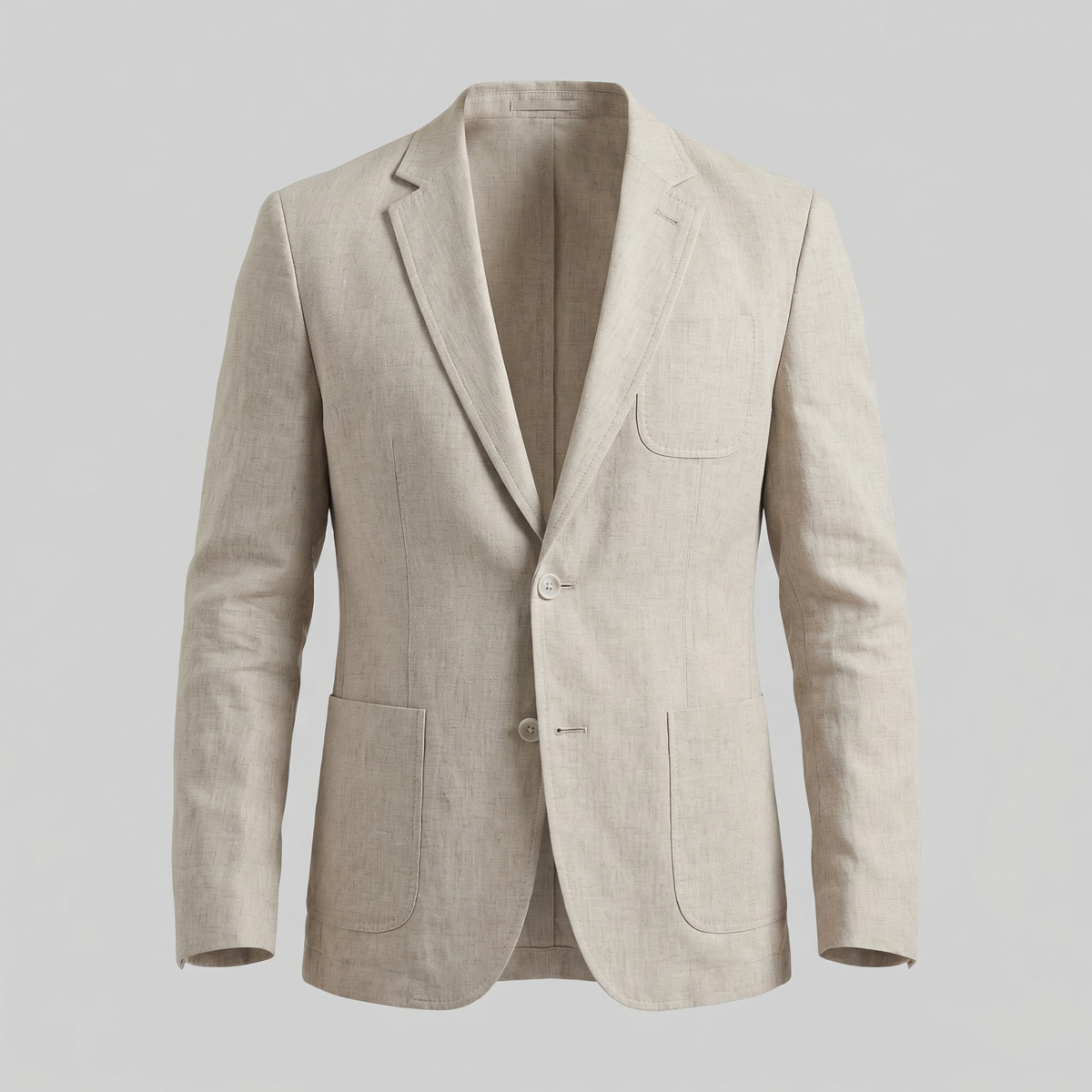 WISEMERE™ | Men's Two-Button Linen Blazer