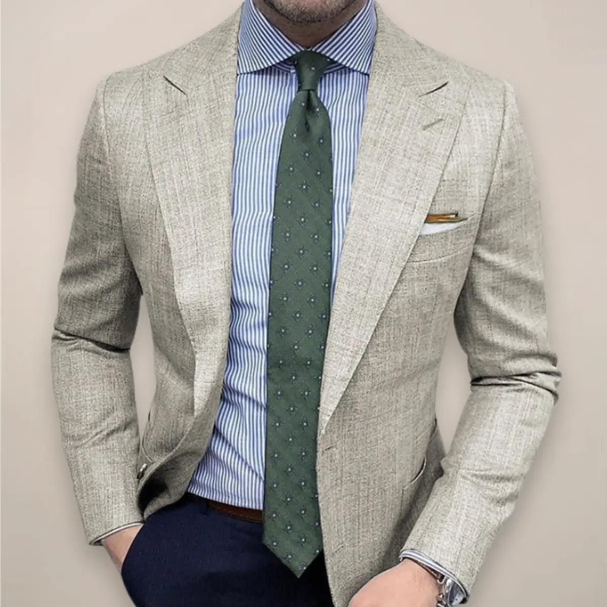 WISEMERE™ | Linen Blazer