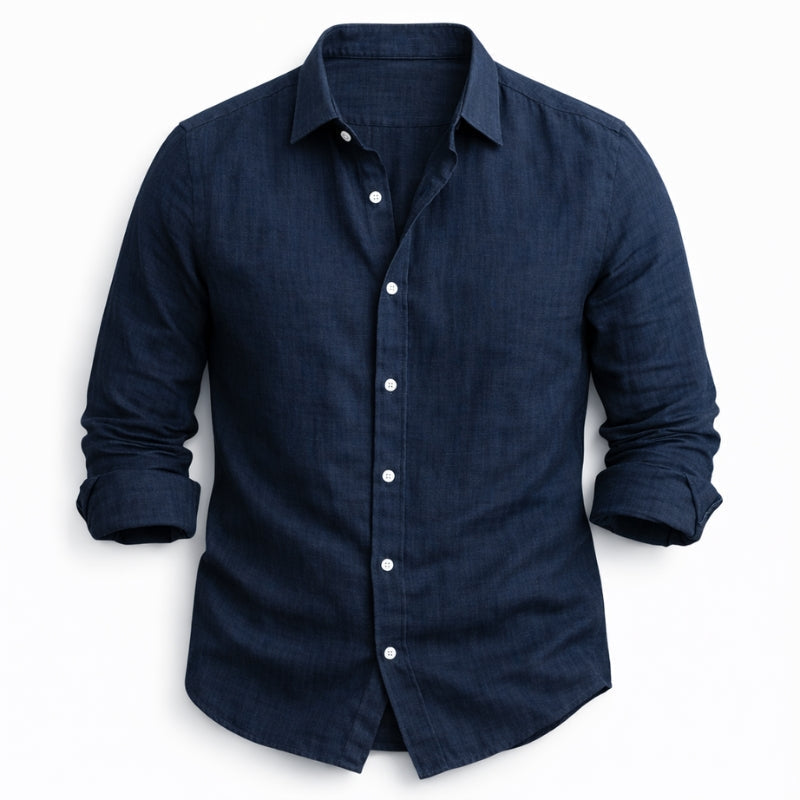 WISEMERE™ | Men's Cotton-Linen Longsleeve