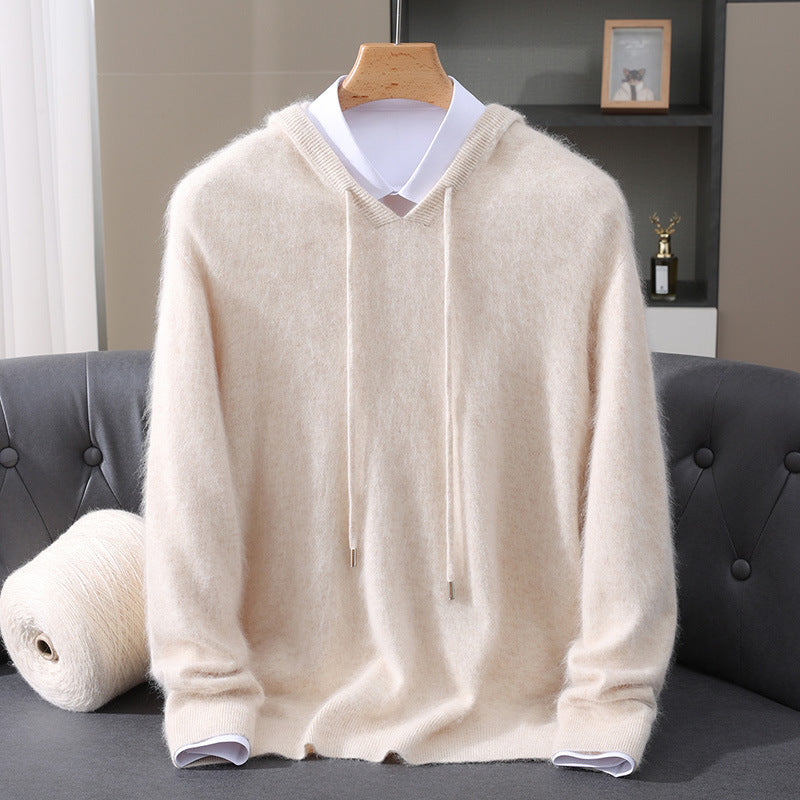 WISEMERE | WOOL BLEND HOODIE FOR MEN