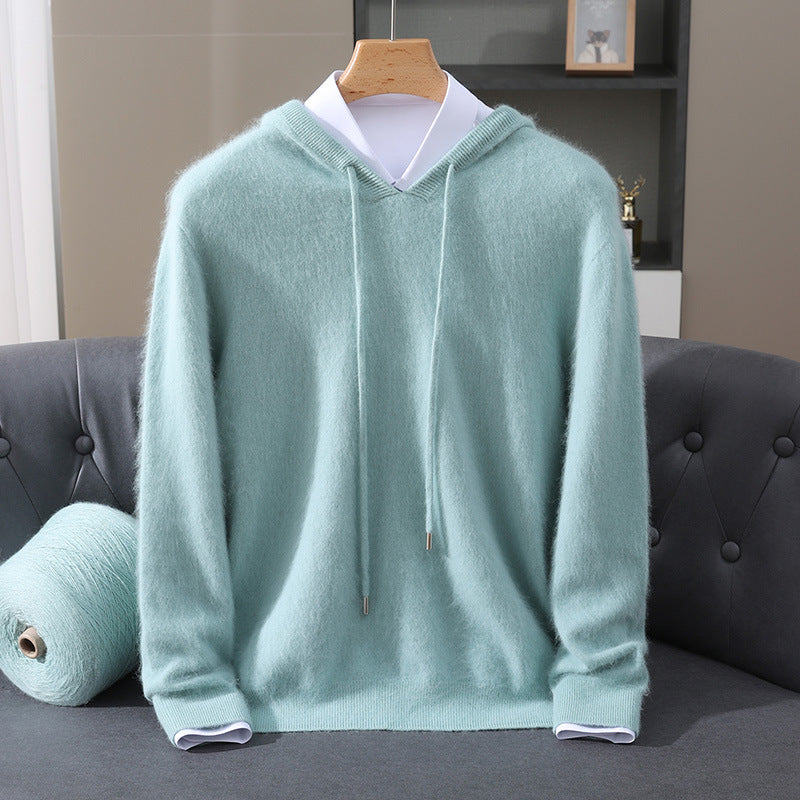 WISEMERE | WOOL BLEND HOODIE FOR MEN