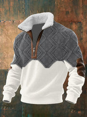 WISEMERE | HIGH COLLAR FLEECE SWEATER
