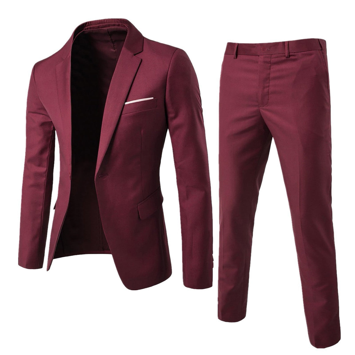 WISEMERE™ | Men's Stretch Two-Button Suit