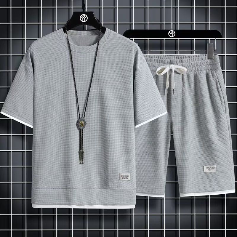 WISEMERE™ | Men's Tee Shorts Set