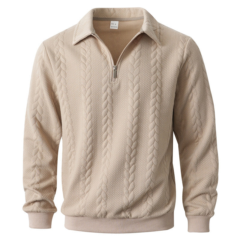 AVANOAH | ELEGANT KNITTED POLO SHIRT FOR MEN