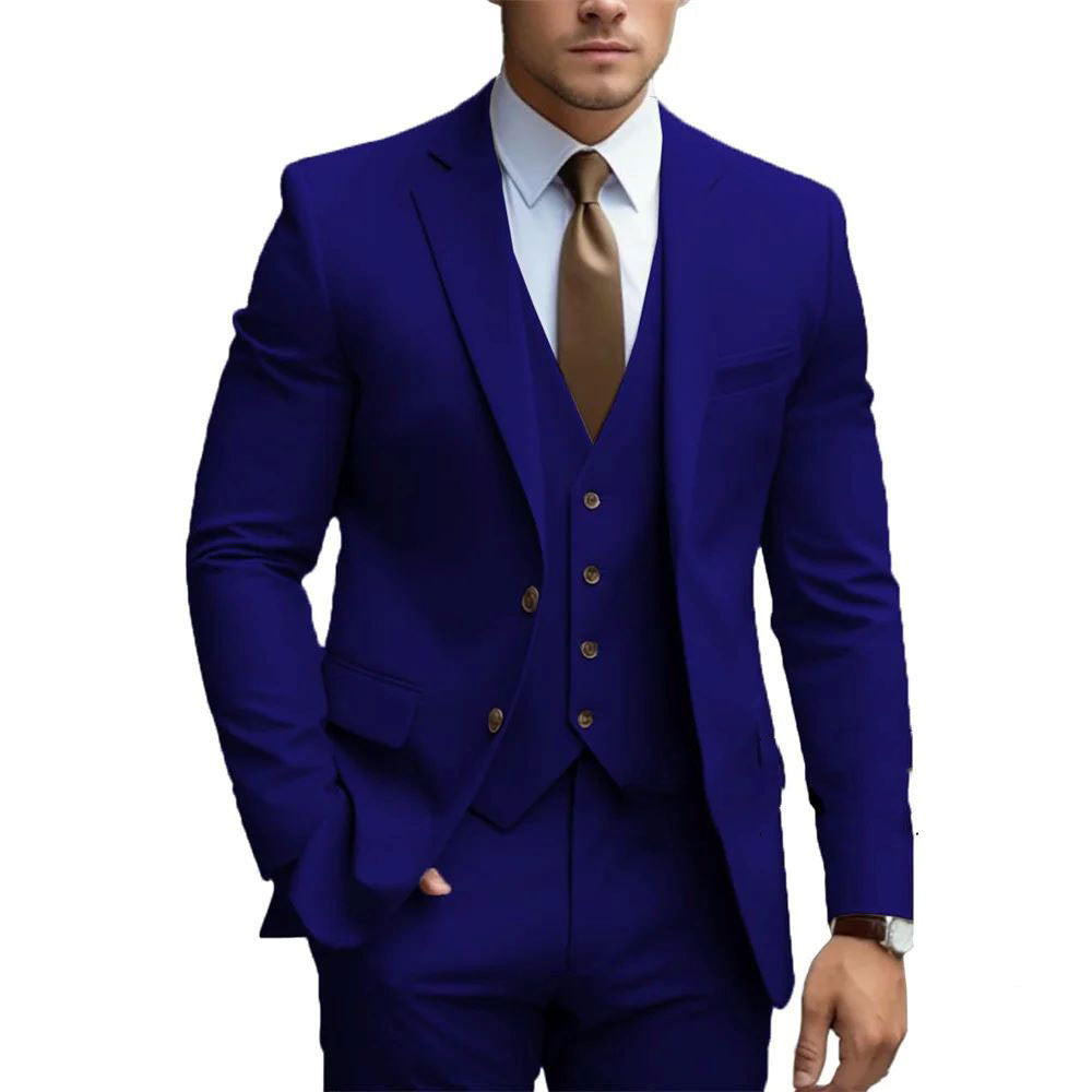 WISEMERE™ | Men's Waistcoat & Blazer Suit