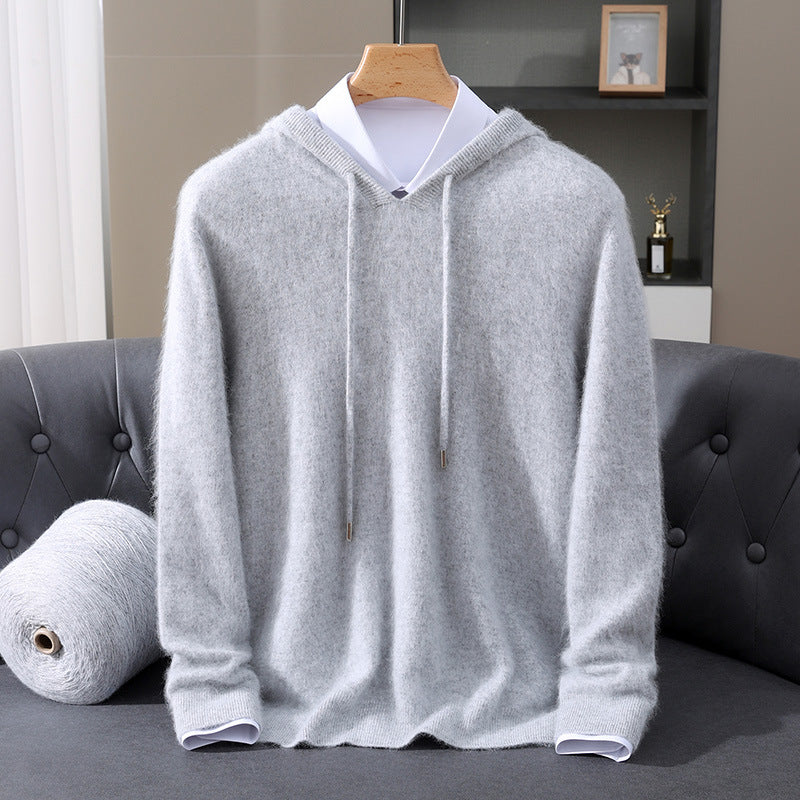 WISEMERE | WOOL BLEND HOODIE FOR MEN