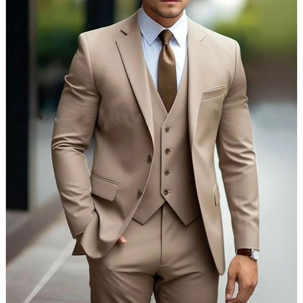 WISEMERE™ | Men's Waistcoat & Blazer Suit